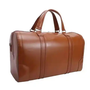 Bolsos de Viaje de Cuero de Lujo para Fin de Semana, Bolsos de Cuero de Diseño Personalizado de Alta Calidad con Gran Capacidad, Venta al Por Mayor OEM - Product Image 1