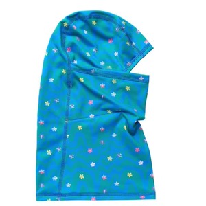 Pasamontañas con Estampado Floral Azul Claro y Blanco, 100% Poliéster, Unisex para Adultos, 56-58cm, Transpirable e Impermeable - Product Image 5