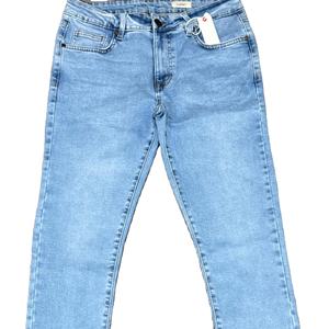 กางเกงยีนส์เดนิมผู้ชายทรงตรง ยืดได้ ขาดๆ น่ารัก ทันสมัย กันน้ำ น้ำหนักเบา เป็นมิตรกับสิ่งแวดล้อม สไตล์ปาร์ตี้ สำหรับขายส่ง - Product Image 5