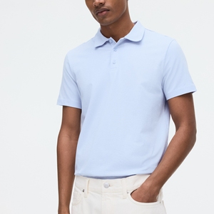 Chemise polo pour homme de haute qualité, en polyester et élasthanne, à manches courtes, coupe ajustée, design personnalisé par sublimation, idéale pour le golf - Product Image 3