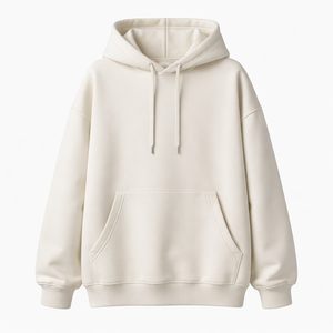Men's Unisex Oversized <b>Hoodie</b> Custom Logo 100% Cotton Thick Fleece Breathable Pullover <b>Hoodie</b> For Unisex - Product Image 4