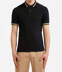Camiseta Formal de Hombre de Alta Calidad en Jersey de Algodón y Fibra de Bambú con Logotipo Bordado Personalizado y Logotipo con Impresión Digital para Ropa Deportiva - Product Image 4