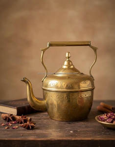 Retro <b>Stove</b>-to-Table Metal Teapot with Heat-Insulated Handle – Durable Service Kettle for Classic Diners & Cafes – B2B Wholesale - Product Image 2