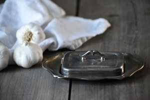 Metal Butter Holder with Cover for Fridge and Table Use - Product Image 2