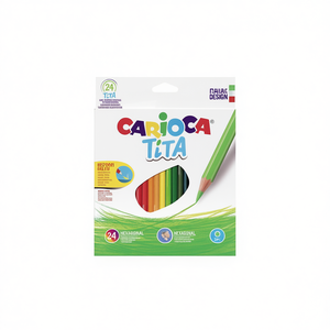 Matite colorate esagonali da 24 colori per disegnare e colorare - Product Image 2