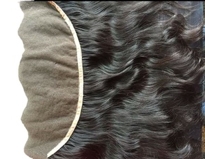 Perruque frontale sans colle, en dentelle Full HD, cheveux indiens vierges bruts, lisses comme des baguettes, naturels, non traités, 100 % cheveux humains - Product Image 5