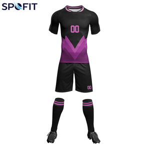 <b>Men</b>’s Soccer Jersey & Shorts Set with Unique Design Top Quality Sublimation Printing Professional Training & Match Soccer Wear - Product Image 3