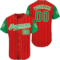 Maillot de baseball et de softball personnalisé de haute qualité 100% polyester, maillot de baseball sublimé à deux boutons, maillots de ligue personnalisés