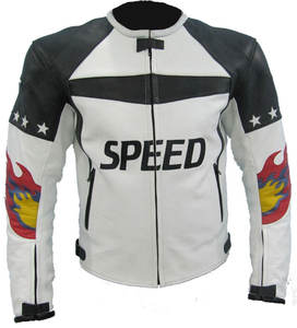 Veste de moto en cuir de vache véritable, imperméable et coupe-vent, prix d'usine, patchwork personnalisé, course sportive, pilotes professionnels - Product Image 1