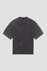 T-shirt Homme Oversize Col Rond Manches Courtes 100% Coton Jersey Décontracté Lavé Coupe Classique Tricoté Teint Uni - Product Image 2