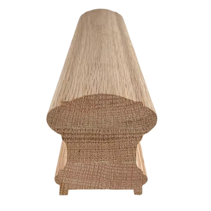 ราวจับบันไดไม้สนดีไซน์มินิมอล รุ่น 6410 ราวจับแบบดั้งเดิมสำหรับภายในและภายนอกอาคาร - Product Image 1