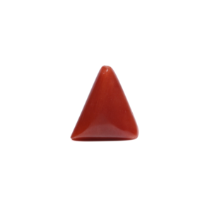 Coral rouge naturel ovale cabochon 5,45 carats, pierre précieuse en vrac pour bijoux fins - Product Image 2