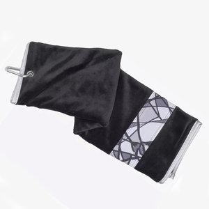 Serviettes de golf en coton biologique de qualité supérieure, faible MOQ, vêtements de sport, logo personnalisé, serviettes de golf disponibles en grande quantité - Product Image 6