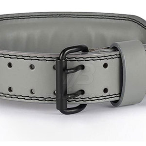 Ceinture de musculation unisexe en cuir de vachette durable, de haute qualité, écologique et légère pour l'entraînement, la musculation et l'haltérophilie - Product Image 5