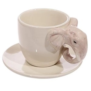 Aesthetic ceramic <b>mug</b> with designer handles designed to enhance your coffee drinking experience with a <b>cute</b> touch - Product Image 6
