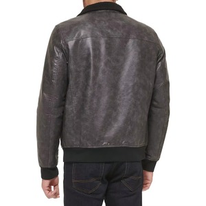 <b>jacket</b> for <b>men</b> <b>men's</b> <b>jackets</b> New Design solid Color Custom Logo High Quality Leather <b>Jacket</b> For <b>Men's</b> Wholesale Cheap Price - Product Image 3