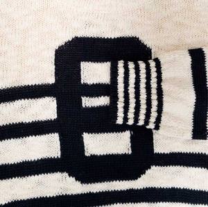 Suéter de Punto con Diseño Gráfico Transpirable, Jersey Casual Sólido para Invierno, Tejido Suave y Duradero, Top de Moda Femenina para Otoño - Product Image 2