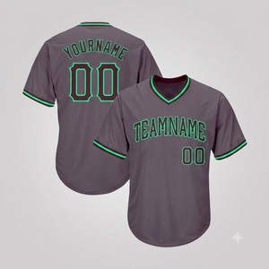 เสื้อเบสบอลแบบหนา ทีมสั่งทำพิเศษ เนื้อผ้าระบายอากาศ น้ำหนักเบา แห้งเร็ว ชุดกีฬาแบบไดนามิก - Product Image 4
