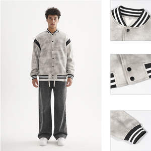 Veste de sport quotidienne en tissu doux et chaud, fermeture à boutons-pression, confortable pour les tenues décontractées, le style de vie en plein air et les voyages - Product Image 6