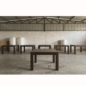 Mesa de Centro Moderna de Madera con Estante de Almacenamiento para Sala de Estar - Product Image 4