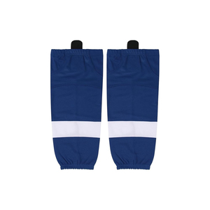 Latest Style Custom Design Team Name Available Wholesale Factory-Made Customizable 100% Cotton Quick Dry Ice Hockey <b>Socks</b> - Product Image 6
