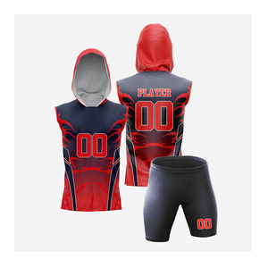 PIHA SPORTS PS-7vs7-01 Camisetas de Fútbol Americano de Poliéster Reversibles con Capucha Personalizadas para Niños 7v7 20 - Product Image 4
