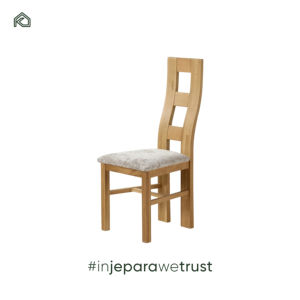 Nouvelle Arrivée - Chaises Minimalistes en Bois de Teck Naturel - Ensemble de 6 Chaises de Salle à Manger pour Table Ronde Extensible et Cuisine - Haira - Product Image 3