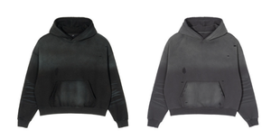 <b>Men</b> Distressed Hoodie Vintage Washed <b>Pullover</b> Sweatshirt with Worn Look Finish Adjustable Hood and Casual Streetwear Style - Product Image 6