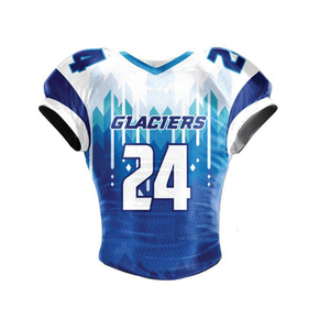 Uniforme de football américain de qualité supérieure, séchage rapide, style unique, personnalisable par sublimation, vente en gros - Product Image 6