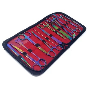 Kit Completo de Práctica de Sutura para Estudiantes de Medicina, Almohadilla de Entrenamiento de Suturas, Herramientas Quirúrgicas para Enfermeras y Veterinarios, Set Quirúrgico General - Product Image 2