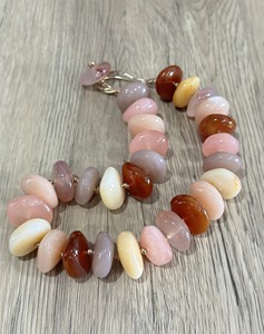 Colorful Geometric Resin Beaded Necklace Unisex Fashion Handmade <b>Gift</b> - Product Image 3