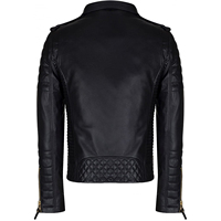 Blouson en cuir pour homme, coupe ajustée, court, à revers, en PU, avec fermeture éclair, coupe-vent, pour l'automne, vêtements pour homme