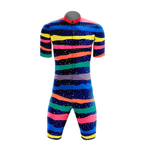 Traje de Ciclismo Sublimado Personalizado de Alta Calidad, Resistente al Viento, Tallas Grandes, para Triatlón, Unisex, para Hombre y Mujer - Product Image 3