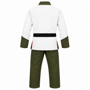 Wholesale Custom Karate Jiu Jitsu BJJ Kimono Martial Arts Uniforms-Polyester/Cotton Breathable Lightweight Custom OEM/ODM - Product Image 6