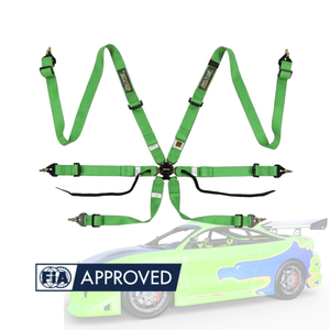 Arnés de Seguridad Deportivo TBRACING Sport Plus, Homologado por la FIA, Listo para Competición, OEM, ODM, Marca Privada, con Cinta de 50 mm para Deportes de Motor - Product Image 2