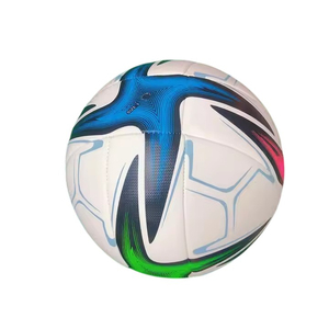 Balón de fútbol de 5 paneles cosidos a máquina, de alta calidad, con cámara de goma cosida a máquina, para entrenamiento profesional. - Product Image 4