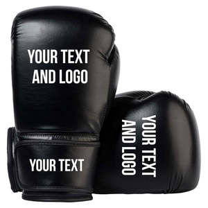 ถุงมือฝึกซ้อมมวย MMA หนังแท้ระดับมืออาชีพ พิมพ์ลายด้วยความร้อน ปิดด้วยแถบตีนตุ๊กแก สำหรับผู้ใหญ่ ฝึกซ้อมมวย ยืดหยุ่นได้ - Product Image 4