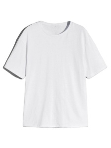 T-Shirt à manches courtes et col rond pour hommes, vente en gros, OEM, décontracté, 100% coton, destiné à l'exportation, qualité, Logo personnalisé - Product Image 5
