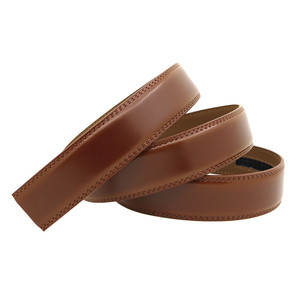 Sangles de ceinture en cuir véritable OEM – Ceintures pour hommes prêtes à l'emploi avec boucle automatique – Vente en gros directe d'usine - Product Image 3