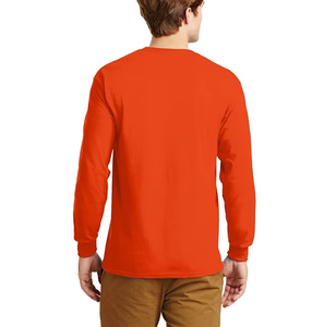 เสื้อสเวตเชิ้ตผู้ชายสำหรับฤดูหนาว ขายส่ง ผ้าฝ้ายฟลีซ 100% สีพื้น แบบสวมหัว  ทางเลือกของคุณสำหรับการพิมพ์ทุกประเภท - Product Image 3