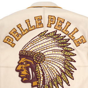 Blouson universitaire personnalisé pour homme, style streetwear hiver, broderie premium, OEM/ODM, 100% laine peignée, logo frontal - Product Image 4