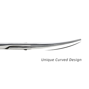 Professional Black Manicure Scissors for Personal Care Sharp Blade Facial Hair Removal Tool for Ear Eyebrow Trimming Beauty Tool - Product Image 3