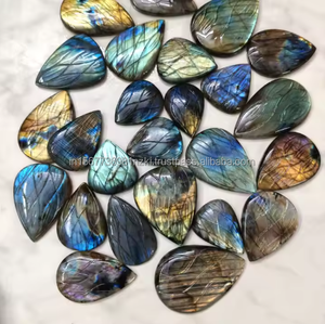 Cabujón de piedras preciosas sueltas de labradorita de antojo de fuego Natural de la mejor calidad para joyería curativa, joyería hecha a mano - Product Image 1