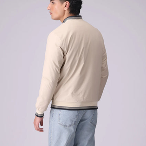 High Quality Customizable Unisex Varsity Jacket with Stand Collar and Front Logo-Winter Fashion - Product Image 3