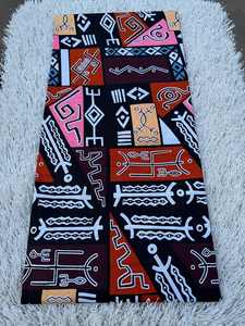 Tissu Africain Wax Print et Coton Ankara de Qualité Supérieure, Motif Unique pour Vêtements Féminins, Freetown, Sierra Leone - Product Image 4