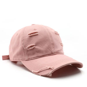 High Quality Custom Unisex Adjustable Acid Washed Distressed Baseball <b>Hat</b> Vintage Plain Cotton Baseball Cap Custom Cap - Product Image 6