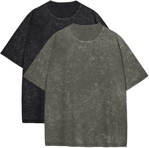 Camiseta Casual para Hombre, 100% Algodón, con Estampado Serigrafiado, Cuello en V, Ribete en Contraste, Antiarrugas, Ecológica, Transpirable, Ligera y de Secado Rápido - Product Image 5