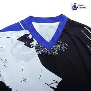 Camiseta Deportiva de Secado Rápido de la Mejor Calidad y Buen Servicio, Moderna, Cómoda, Ajustada, con Logotipo Personalizado, Sublimada para Hombre - Product Image 3