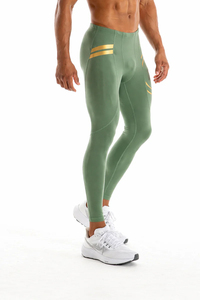 Pantalon de compression pour homme, séchage rapide, athlétique, pour l'entraînement, la course, leggings sans poche, pantalon de compression pour la gym - Product Image 3
