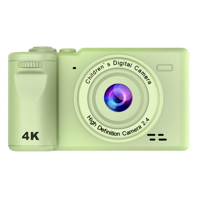 Q9 HD 1080P 2.4 Inch Digital Children Camera Rechargeable Cameras With 8x 50MP Green Black for Beginner Kids Camera